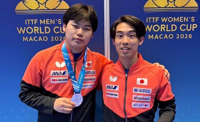 彩票-张本智和观战决赛面露恐惧！日本球迷盼他退位：松岛已成日乒最强|王楚钦|松岛辉空|世界杯|樊振东|林昀儒_新浪体育_新浪新闻
